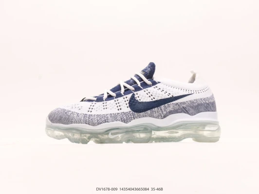 Nike Air VaporMax Knit White Blue Sneakers DV1678-009