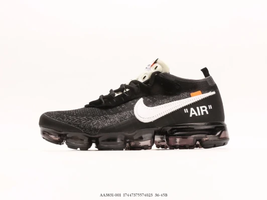 Nike Air VaporMax Off-White Black Sneakers AA3831-001