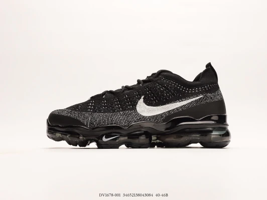 Nike Air Vapormax Knit Sneakers Black White DV1678-001