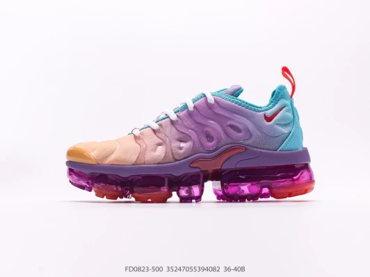 Nike Air VaporMax Plus Ombre Sneakers Purple Blue FD0823-500
