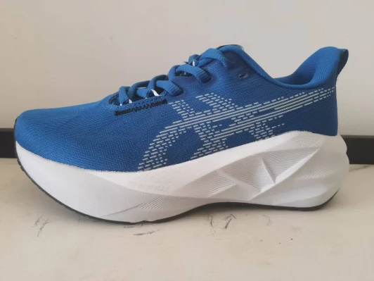ASICS Running Shoes Blue Textile Mesh