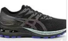 Asics Running Shoes Black Mesh Gel-Kayano