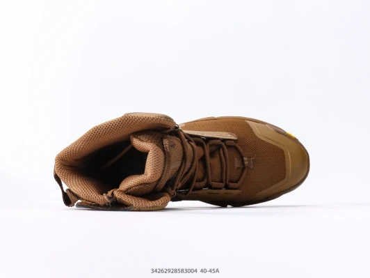 Under Armour Hiking Boots Brown Synthetic Mesh Vibram Sole FZ3773-100