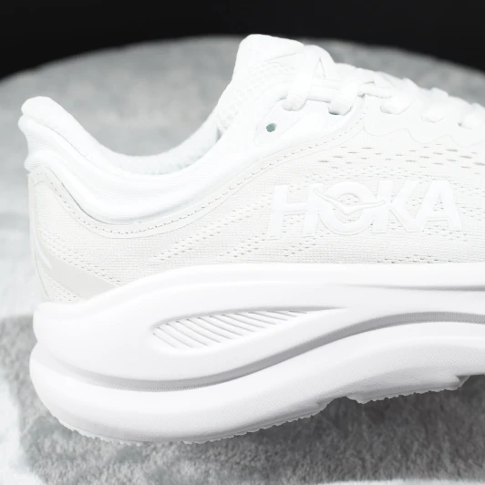Hoka Running Shoes White Mesh