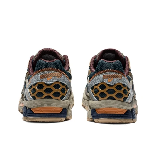 Asics Gel-Kahana 8 Teal Brown Running Shoes