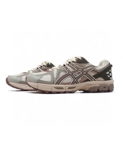 Asics Gel-Kahana 8 Trail Running Shoes Grey Brown Synthetic