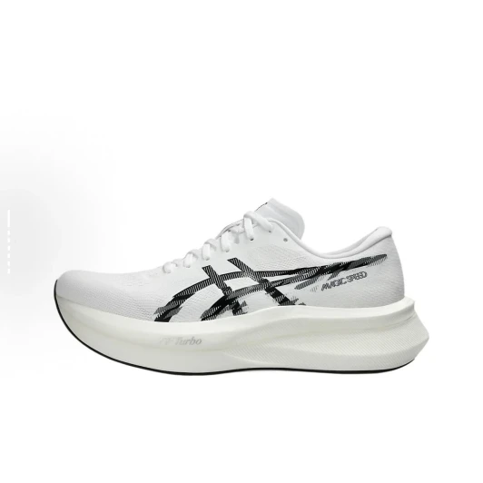 Asics Running Shoes White Mesh FF Turbo