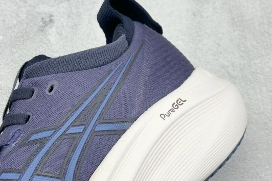 Asics Running Shoes Navy Blue Mesh PureGEL