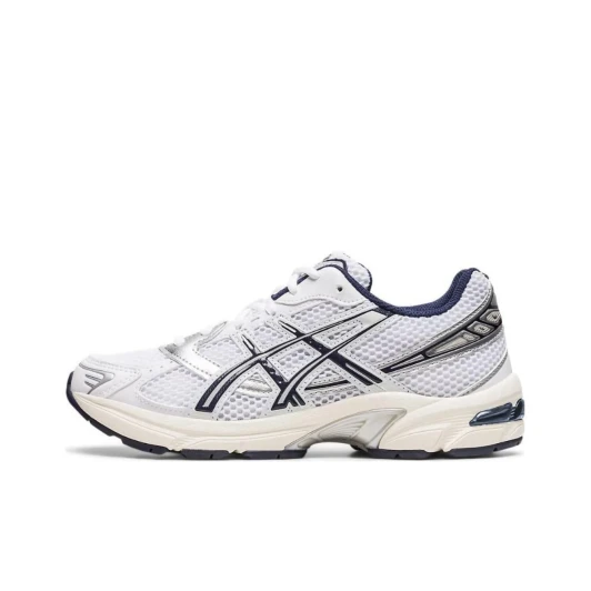 Asics Gel-Kayano 20 White Navy Mesh Running Shoes