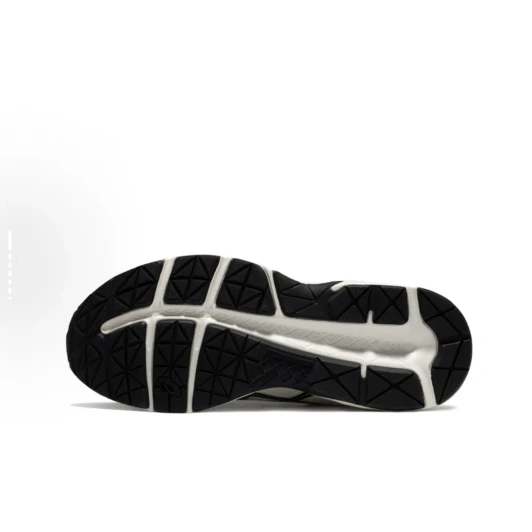 Asics Sneakers Off-White Black Mesh Synthetic