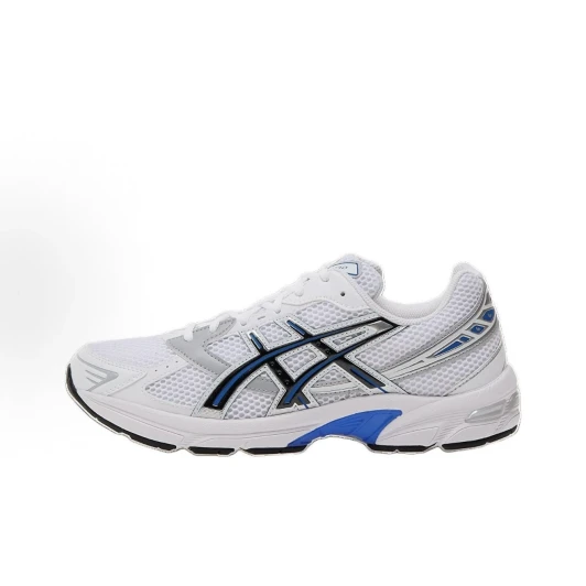 Asics Gel-Kayano White Blue Mesh Running Shoes
