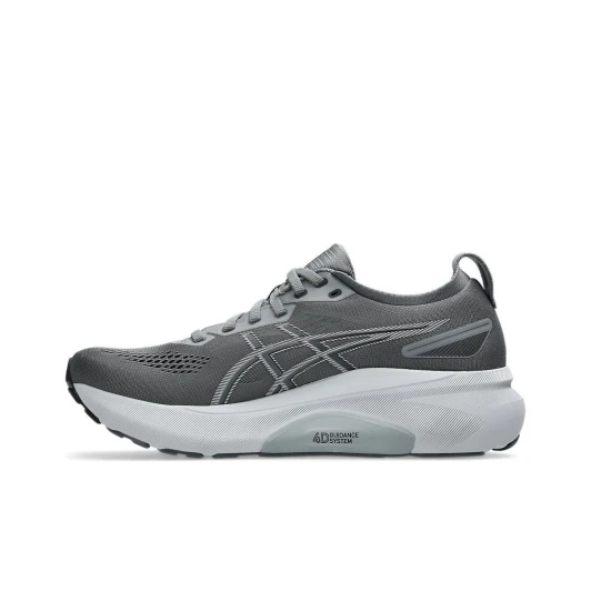 Asics Running Shoes Grey Mesh Breathable