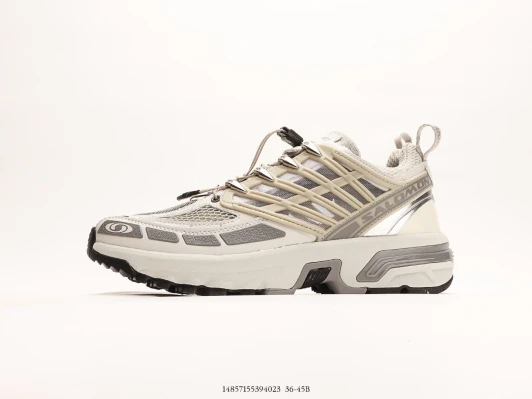 Salomon Trail Running Shoes White Silver