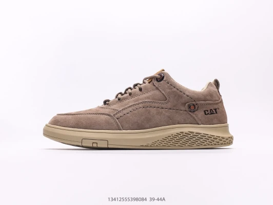 CAT Casual Shoes Brown Suede Lace-Up FZ3055-003