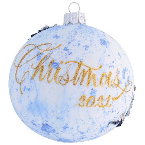 christmas bauble crystal pattern