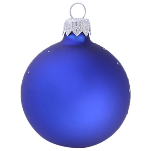 blue shooting star personalised christmas bauble 6cm back