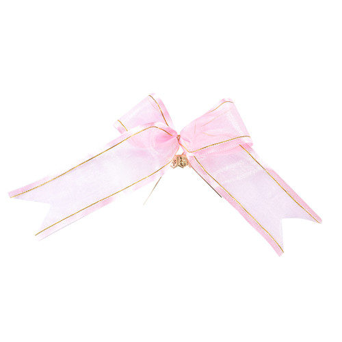 pink bow for bauble