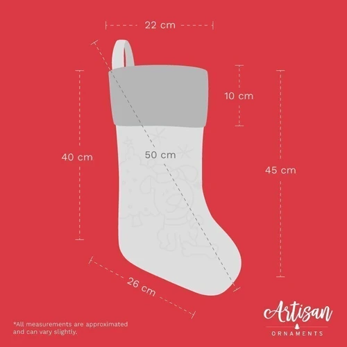 happy snowman personalised christmas stocking