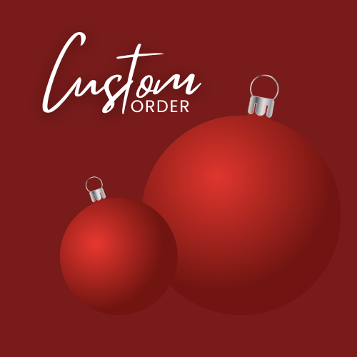 White Plain Personalised Christmas Bauble - 10cm Customized for Annette