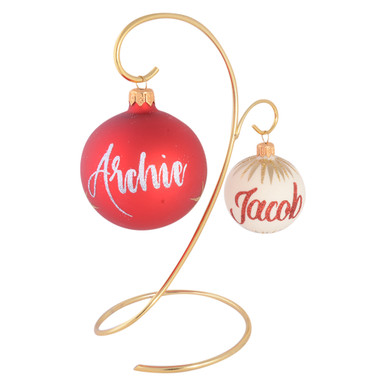 Premium Gold Display Stand for Baubles - Artisan Ornaments