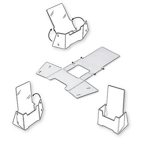 Brochure Holders Economy Ship Flats DisplayWorld