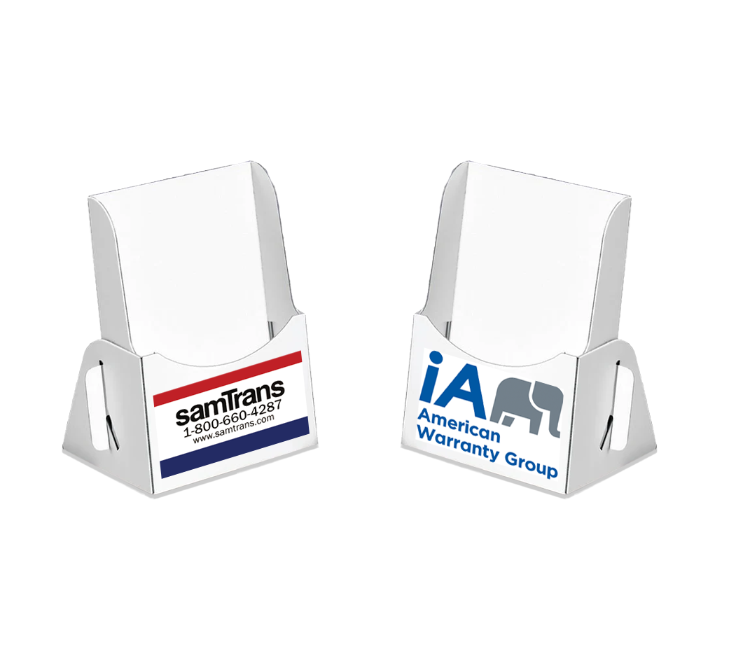 Brochure Holders & Literature Racks | Countertop & Wall Mount