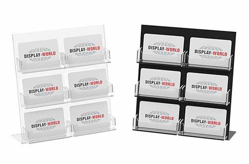 Gift Card E-Stand-6 Card Pockets