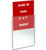 Enclosed Wall‑Mount Acrylic Sign Frame – 5" x 7", Clear, Top‑Load