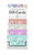 Gift card holders with four tiered clear card pockets and sign.