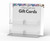 SignBacker™ Gift Card Stand-4 Card Pockets