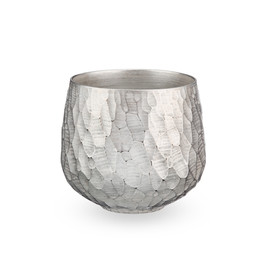 Arita-yaki Silver Yunomi