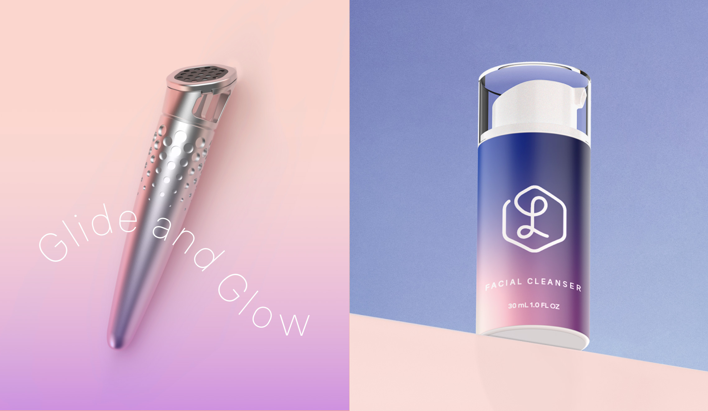 Lystra Signature Wand and Facial Cleanser