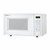 1.1 cu. ft. Sharp White Countertop Microwave (SMC1131CW) – left angle view