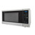 1.4 cu. ft. Sharp Stainless Steel Countertop Microwave (SMC1442CS) – left side view