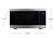 1.6 cu. ft. 1100W Stainless Steel Countertop Microwave Oven (SMC1662DS)
