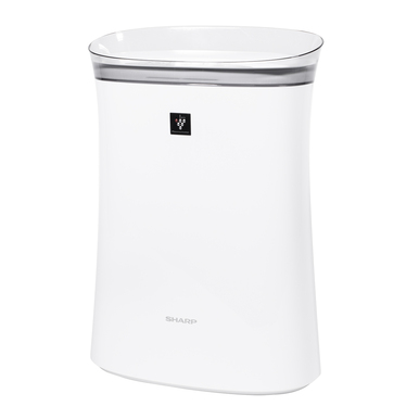 Sharp True HEPA Air Purifier for Medium-Sized Rooms (FPK50UW) – left side view