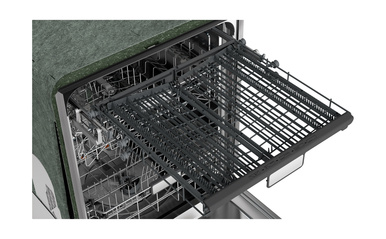 Sharp 24" Slide-In Stainless Steel Pocket Dishwasher (SDW6747GS) - Interior Top Utensil Rack