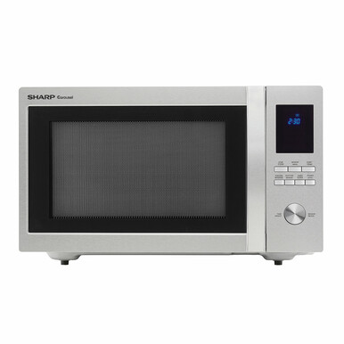1.6 cu. ft. Sharp Stainless Steel Carousel Countertop Microwave (SMC1655BS) 