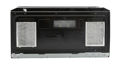 1.5 cu. ft. 1000W Stainless Steel Over-the-Range Microwave (R1514TY) – back view