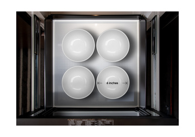 Pull-out Microwave: 24 in. Sharp Stainless Steel Smart Microwave Drawer Oven (SMD2489ES) Works with Alexa, and the Sharp Kitchen
App on the App Store and Google Play:  – Fits four 6-inch bowls inside simultaneously