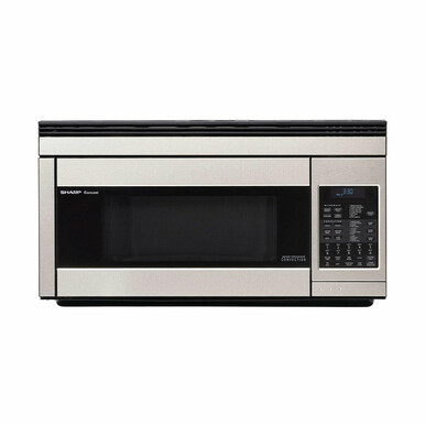1.1 cu. ft. 850W Sharp Stainless Steel Over-the-Range Convection Microwave Oven (R1874TY)
