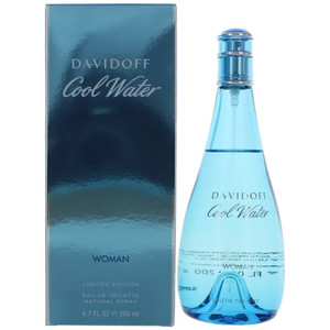 Cool Water by Davidoff, 6.7 oz Eau De Toilette Spray for Women R654-awcwt67s Cool Water by Davidoff, 6.7 oz Eau De Toilette Spray for Women R654-awcwt67s