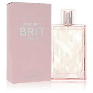 Burberry Brit Sheer by Burberry Eau De Toilette Spray 3.4 oz (Women) V728-441787 Burberry Brit Sheer by Burberry Eau De Toilette Spray 3.4 oz (Women) V728-441787