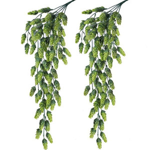 1PCS Artificial Hops Flower Vine Garland Plant Fake Hanging Vine Hops Faux Hops Indoor Outdoor Home F640-3256805741900020 1PCS Artificial Hops Flower Vine Garland Plant Fake Hanging Vine Hops Faux Hops Indoor Outdoor Home F640-3256805741900020