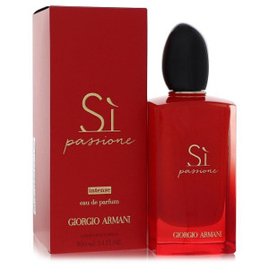 Armani Si Passione Intense by Giorgio Armani Eau De Parfum Spray 3.4 oz (Women) V728-552583 Armani Si Passione Intense by Giorgio Armani Eau De Parfum Spray 3.4 oz (Women) V728-552583