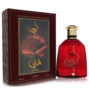 Lattafa Muna by Lattafa Eau De Parfum Spray (Unisex) 3.4 oz (Women) V728-567078 Lattafa Muna by Lattafa Eau De Parfum Spray (Unisex) 3.4 oz (Women) V728-567078