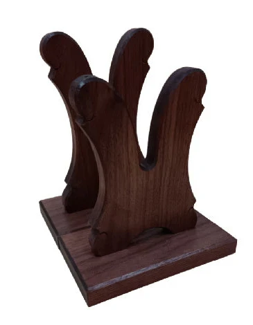 Walnut Wooden Kentucky Long Rifle Presentation Display
