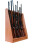 Oak Traditional Wooden Vertical Gun Rack 12 Place Long Gun Display