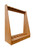 Oak Traditional Wooden Vertical Gun Rack 10 Place Long Gun Display
