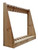 Light Rustic Traditional Wooden Vertical Gun Rack 10 Place Long Gun Display